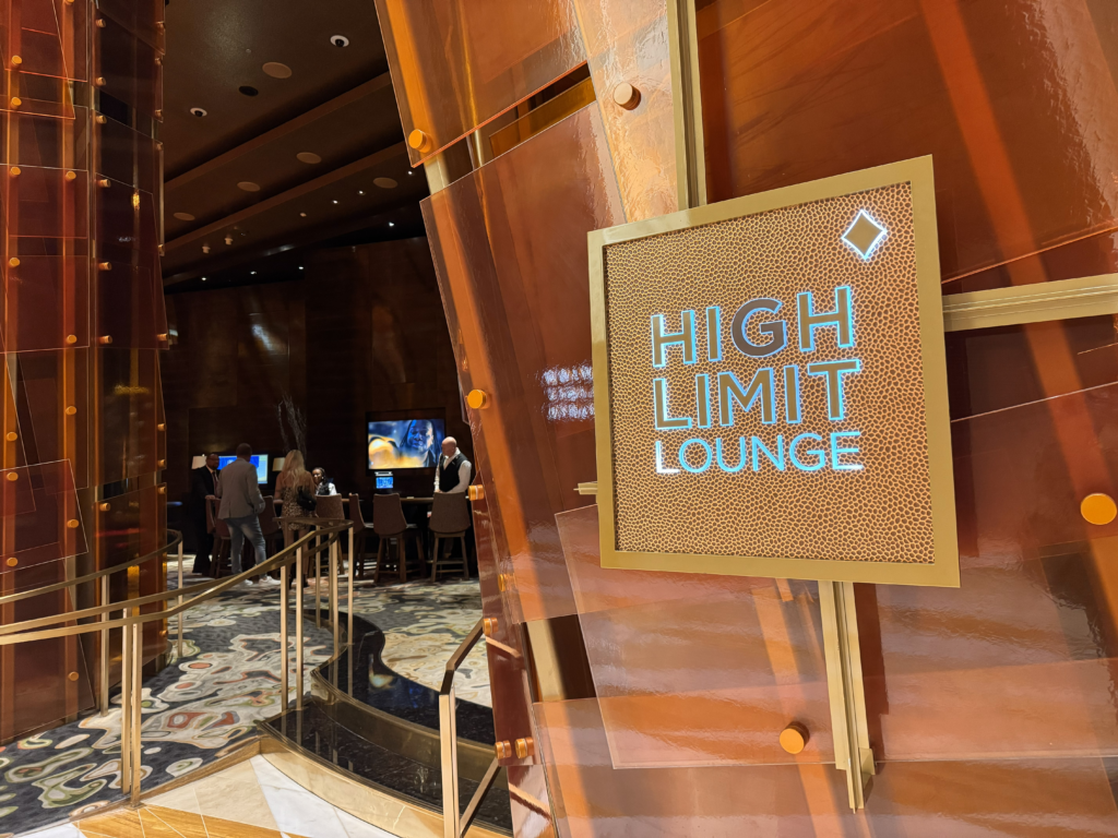 Las Vegas casino high limit lounge