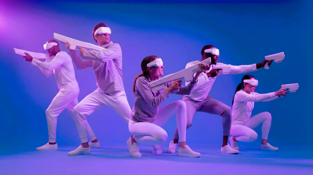 Inside a Multiplayer VR Experience on the Strip