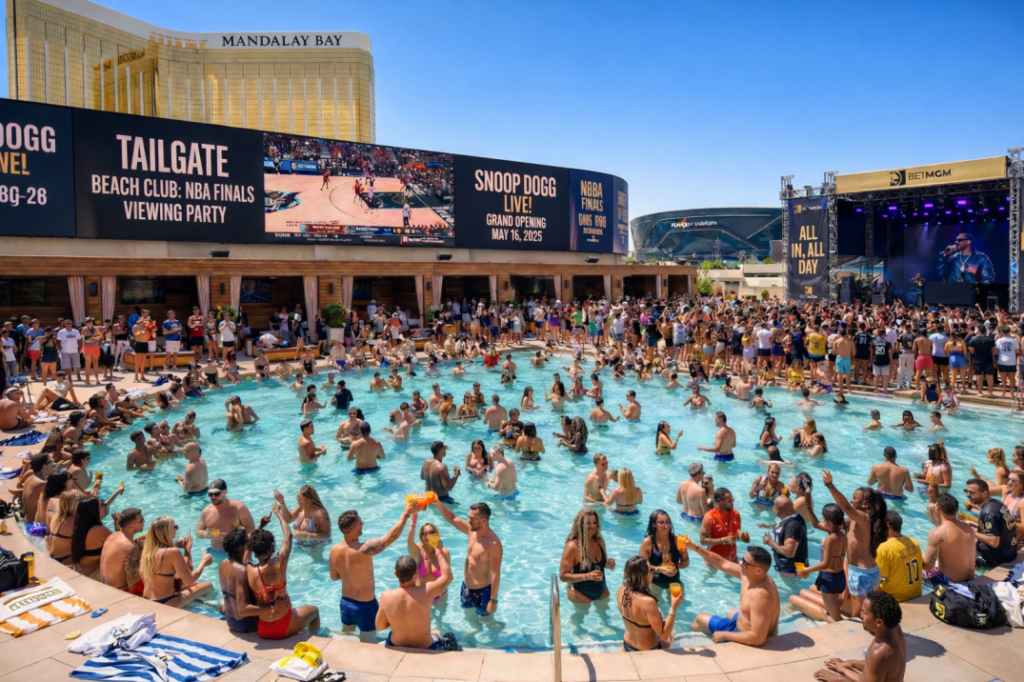 Snoop Dogg Headlining Tailgate Beach Club at Mandalay Bay