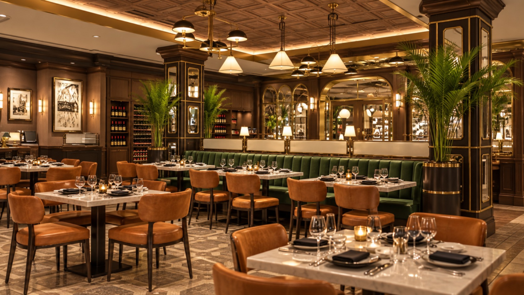 Alex Prime Steakhouse opens at El Cortez in downtown Las Vegas this October, featuring USDA Prime steaks and 1940s-inspired design. Photo: IYKYK Staff