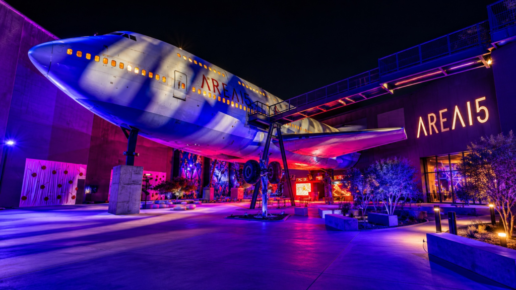 Zone 2: The Terminals Is Open at AREA15, and It Is Just Getting Started Zone 2: The Terminals at AREA15 Las Vegas, the district's newest immersive expansion featuring Universal Horror Unleashed and mixed-reality space adventures. Photo: IYKYK Staff