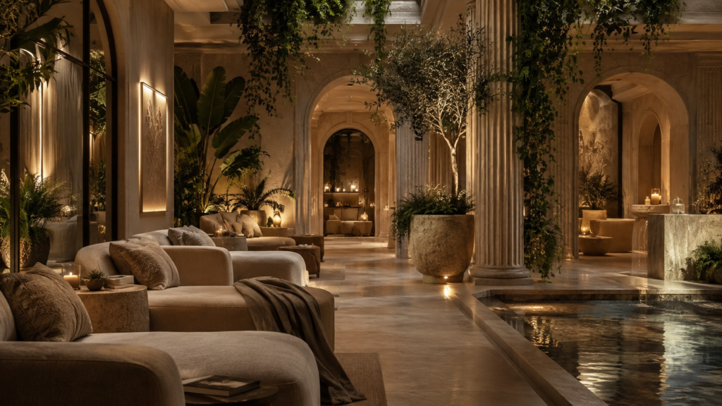 Bellagio Spa’s Complete Redesign Debuts This November Bellagio's newly redesigned spa in Las Vegas, featuring a garden-oriented aesthetic, rich ambient lighting, and custom furnishings by Woogmaster Studio, debuting November 2026. Photo: IYKYK Staff