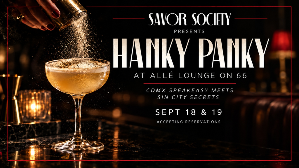 Hanky Panky Takes Over Allē Lounge on 66 This Weekend Hanky Panky, one of the World's 50 Best Bars, takes over Allē Lounge on 66 at Resorts World Las Vegas for an exclusive two-night cocktail residency. Photo: IYKYK Staff