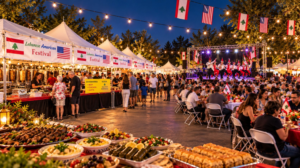 The Lebanese American Festival Returns to Las Vegas, October 2026 The Lebanese American Festival returns to St. Sharbel Maronite Catholic Church in Las Vegas October 9-11 for its 18th year of Lebanese food and live entertainment. Photo: IYKYK Staff