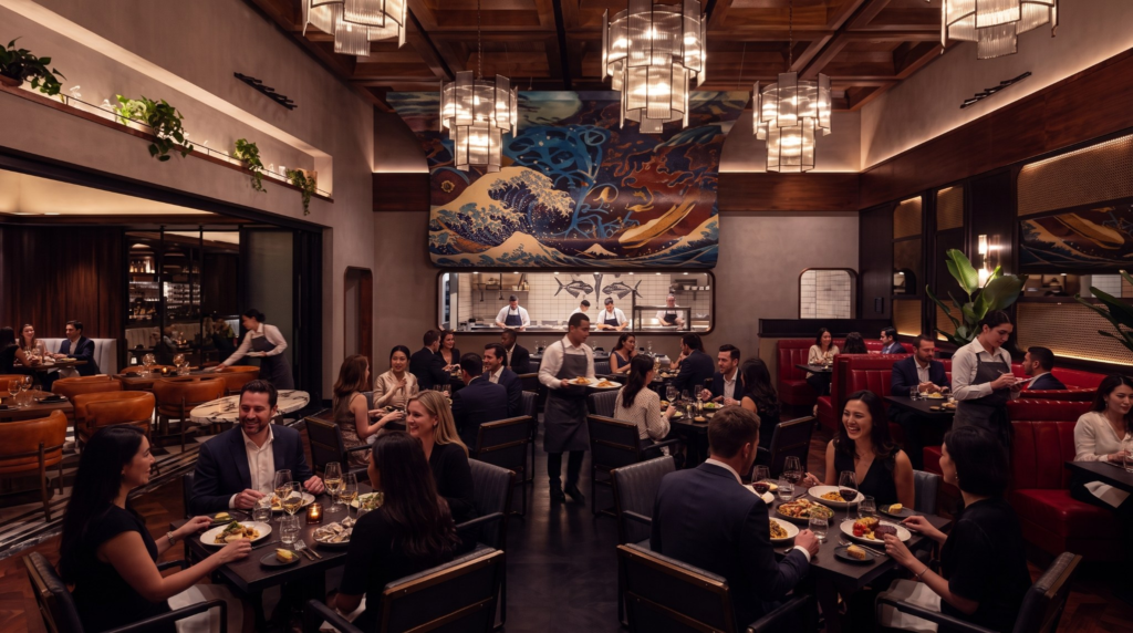 Stubborn Seed at Resorts World: Top Chef Winner Jeremy Ford’s Strip Debut Stubborn Seed at Resorts World Las Vegas, Chef Jeremy Ford's Michelin-starred restaurant featuring an art deco dining room and an eight-course tasting menu. Photo: IYKYK Staff